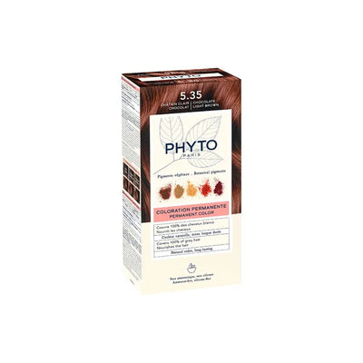 COLOR KIT 5,35 CASTANO CHIARO CIOCCOLATO 1 LATTE 50 ML + 1 CREMA 50 ML + 1 MASCHERA 12 ML