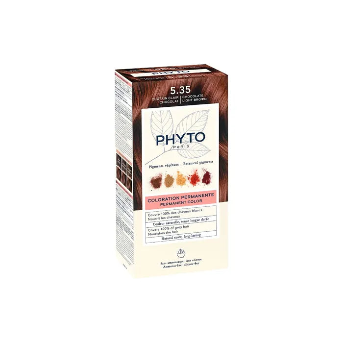 COLOR KIT 5,35 CASTANO CHIARO CIOCCOLATO 1 LATTE 50 ML + 1 CREMA 50 ML + 1 MASCHERA 12 ML