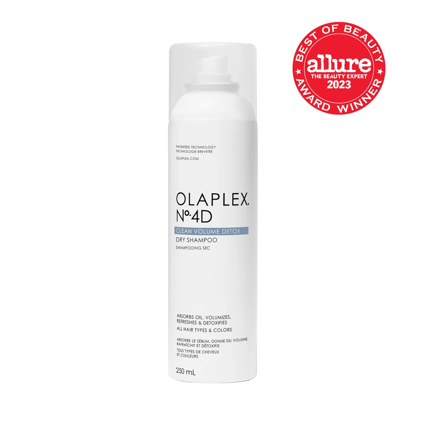 OLAPLEX N. 4D Mini Clean Volume Detox Dry Shampoo 250ml Shampoo Secco Spray Leggero