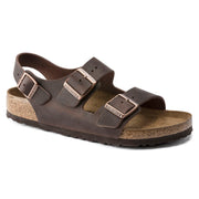 Birkenstock Milano Habana Oiled Leather 44 Narrow Fit ( pianta stretta)