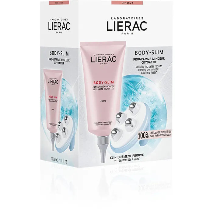 Lierac Body Slim Coffret Concentrato Crioattivo Cellulite 150ml + Roller Snellente Massaggiante - Lierac Body Slim Coffret Concentrato Crioattivo Cellulite 150ml + Roller Snellente Massaggiante