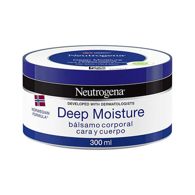 Neutrogena Balsamo Comfort Idratazione Intensa per Pelle Secca Crema Viso E Crema Corpo 300ml