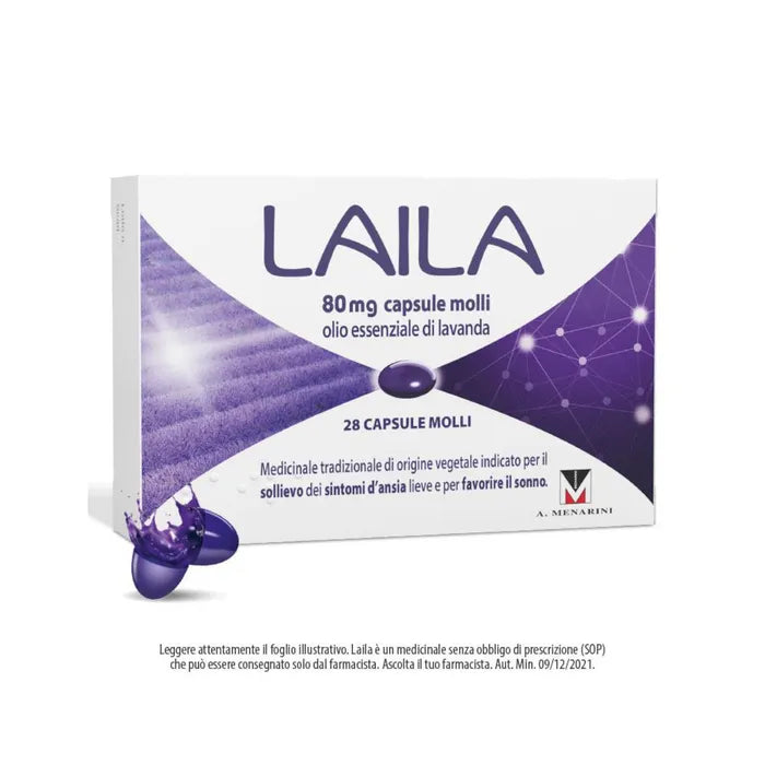 Laila Per Ansia Lieve 28 Capsule Molli