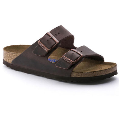 Birkenstock Arizona Sfb Plantare Morbido Habana Oiled Leather N.38 Narrow Fit