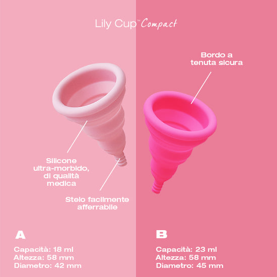 Lily Cup Compact Misura A 1Pz - Lily Cup Compact Misura A 1Pz