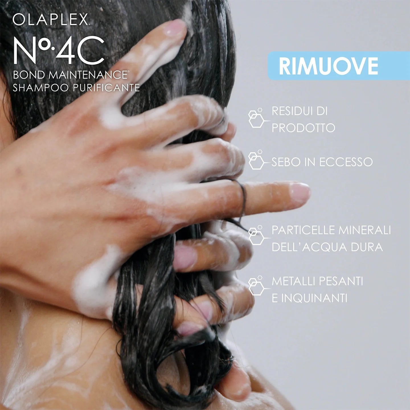 OLAPLEX N.4C Bon Maintenance Clarifyng Shampoo 250ml Shampoo chiarificatore ad ampio spettro per rimozione delicata impurità