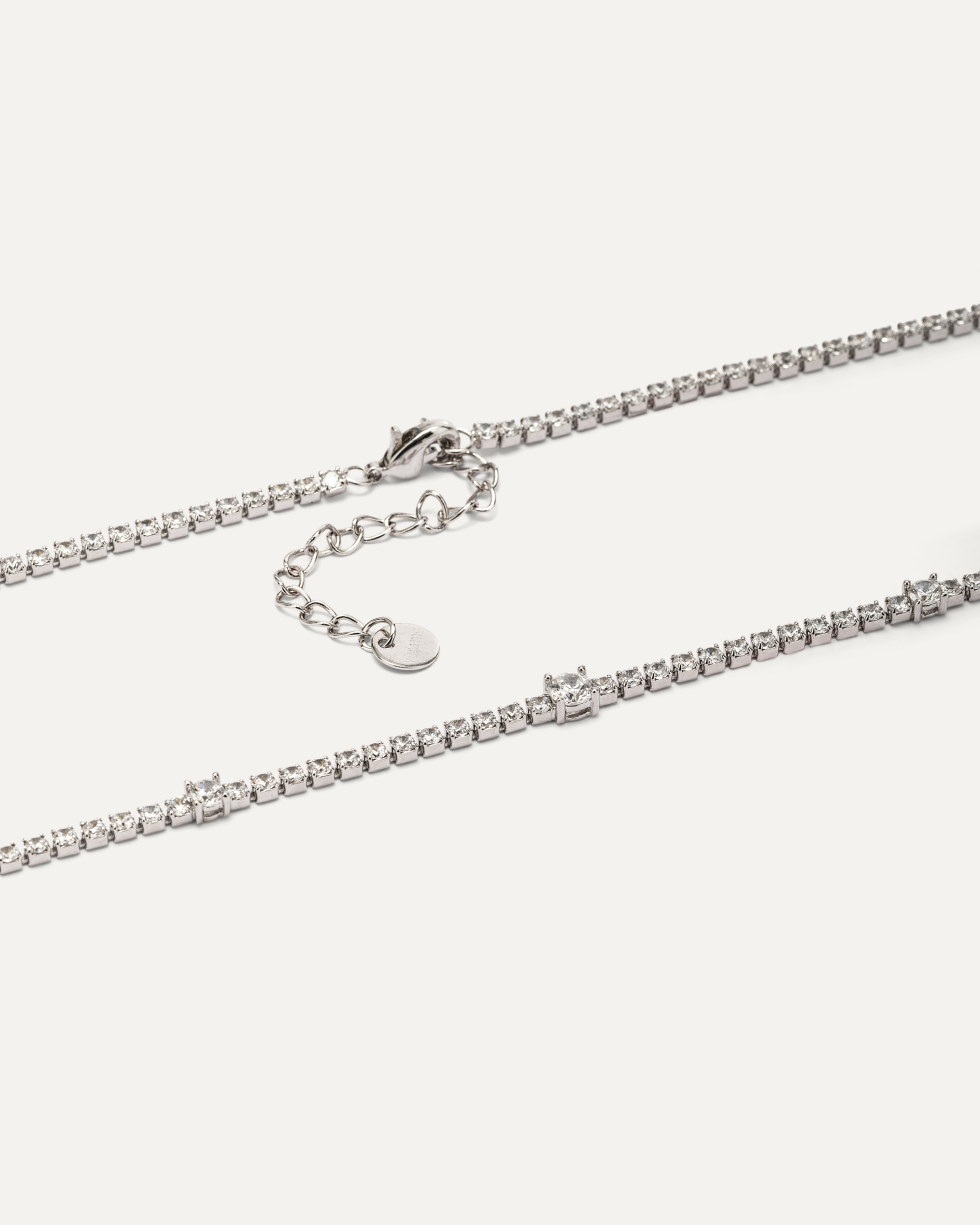 VERAME' Collana Tennis con punti luce Camilla - VERAME' Collana Tennis con punti luce Camilla