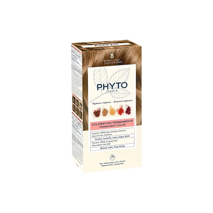 COLOR KIT 8 BIONDO CHIARO 1 LATTE 50 ML + 1 CREMA 50 ML + 1MASCHERA 12 ML