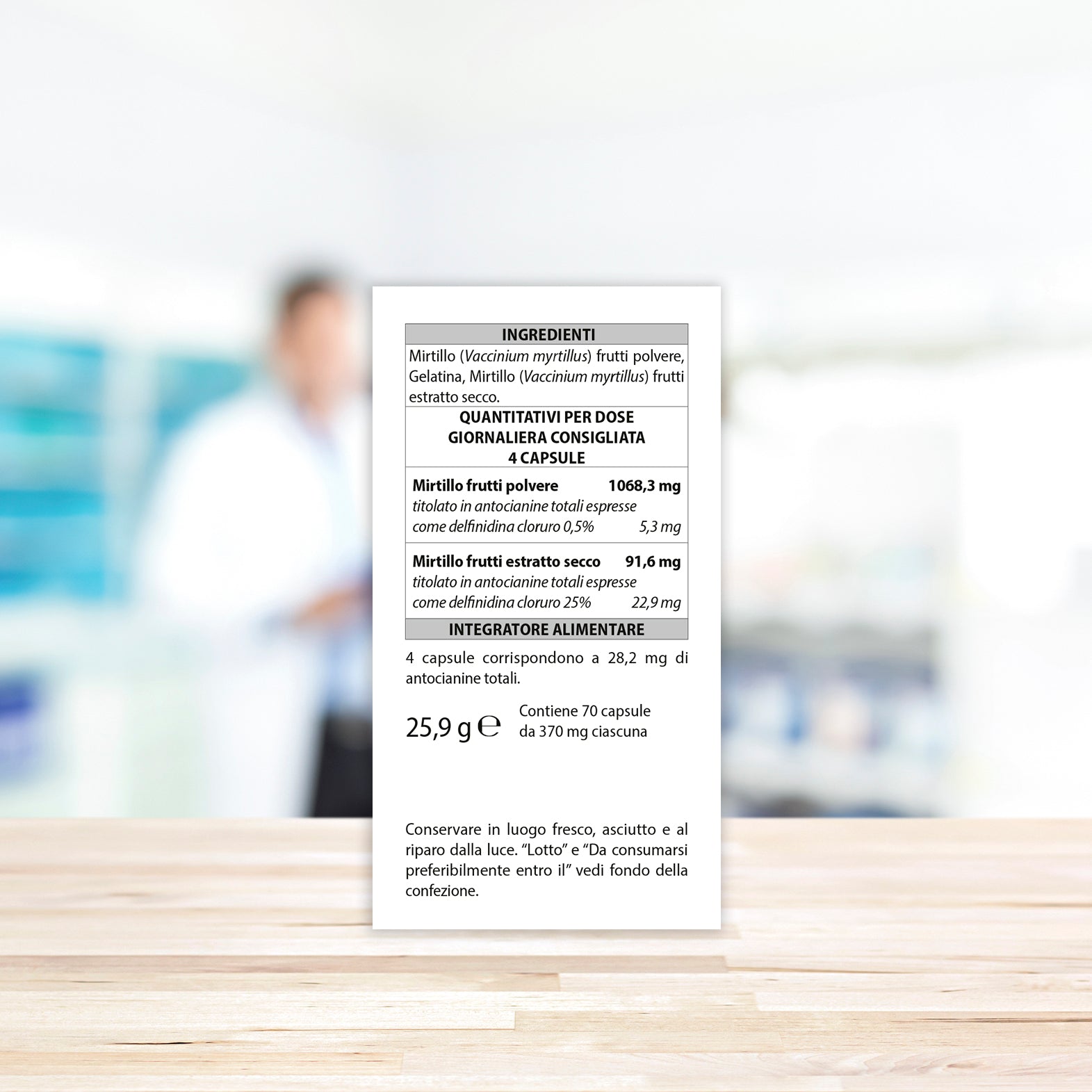 Aboca mirtillo plus 70 opercoli integratore microcircolo e vista