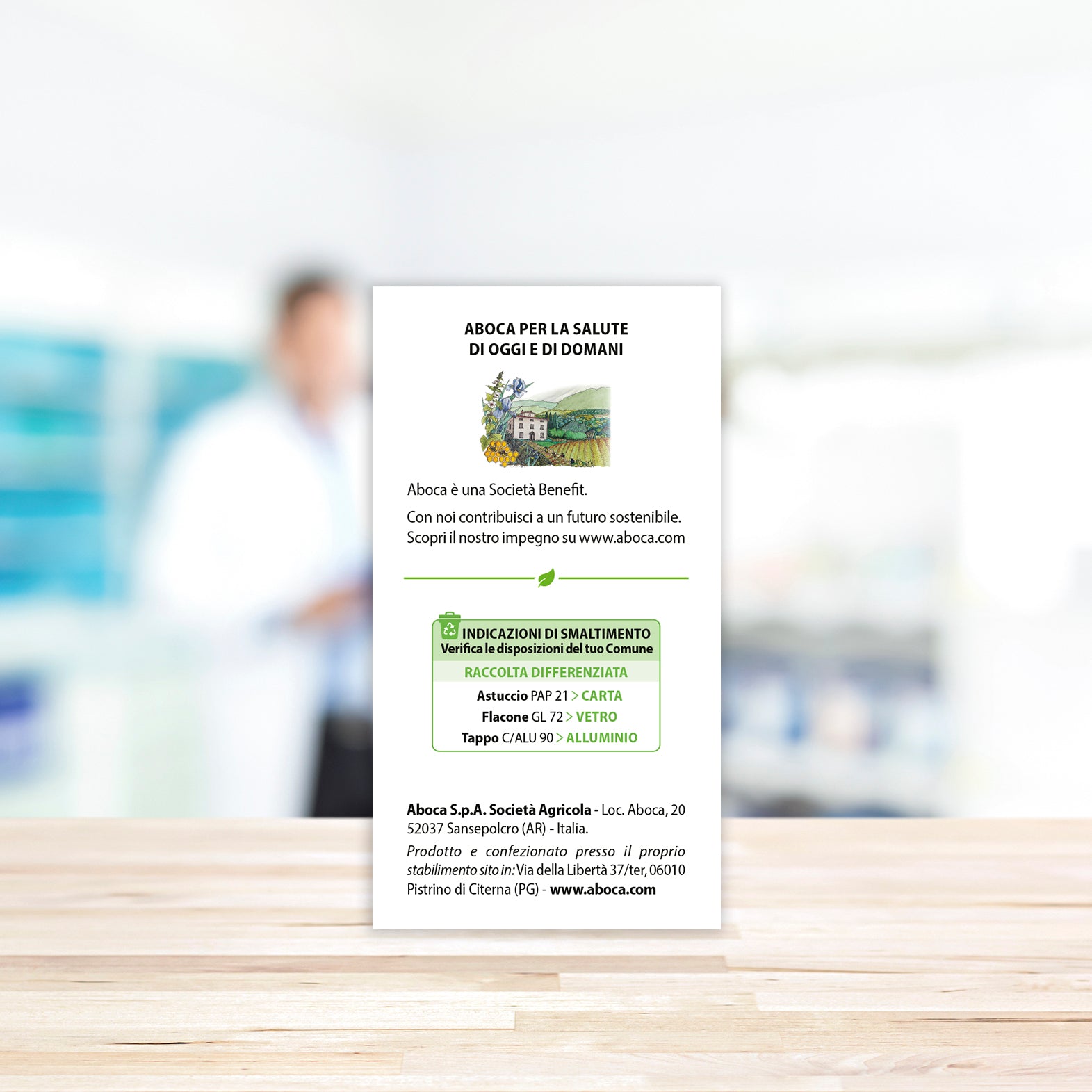 Aboca mirtillo plus 70 opercoli integratore microcircolo e vista