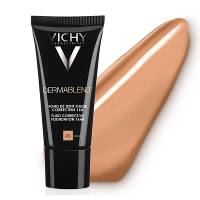 Vichy Dermablend Fondotinta Fluido Coprente Tonalità 45 30ml SPF35