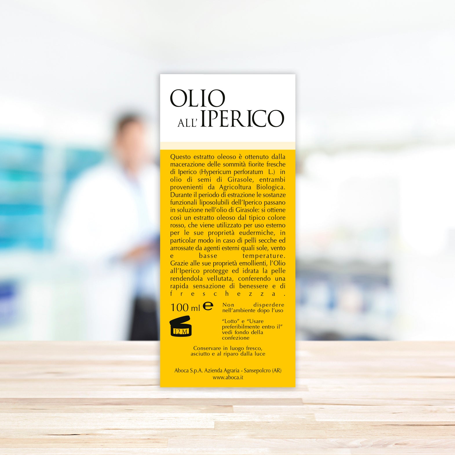 Olio Iperico Cosmetico Bio - Olio Iperico Cosmetico Bio