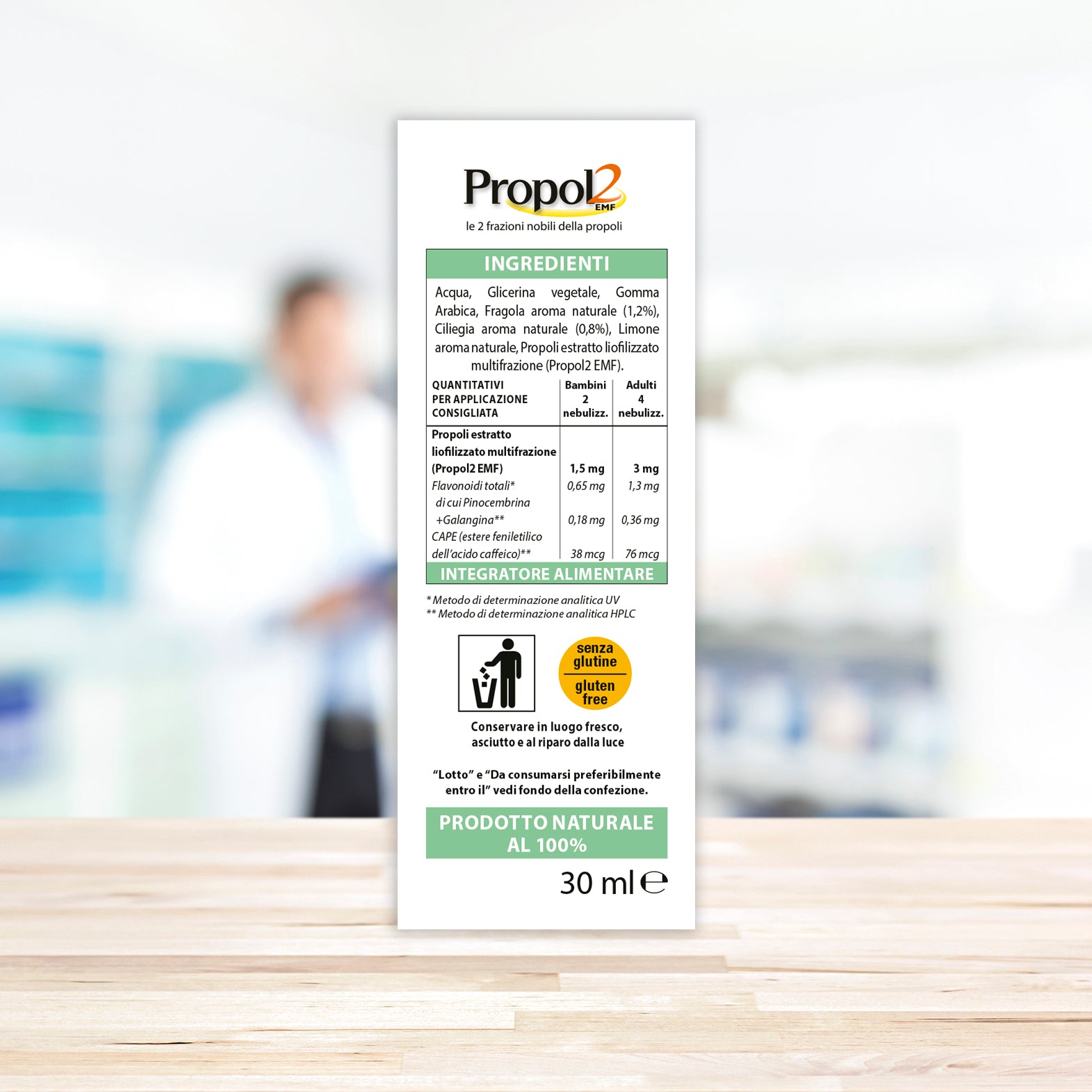 Propol2 Emf Spray No Alcool 30 Ml - Propol2 Emf Spray No Alcool 30 Ml