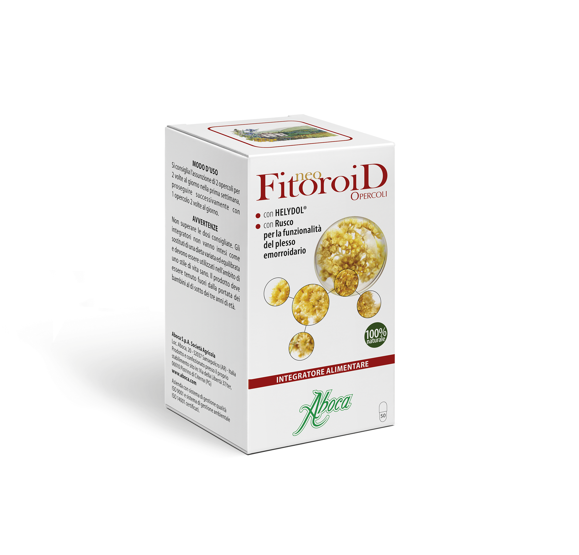 Neofitoroid 50 Opercoli 500 Mg - Neofitoroid 50 Opercoli 500 Mg