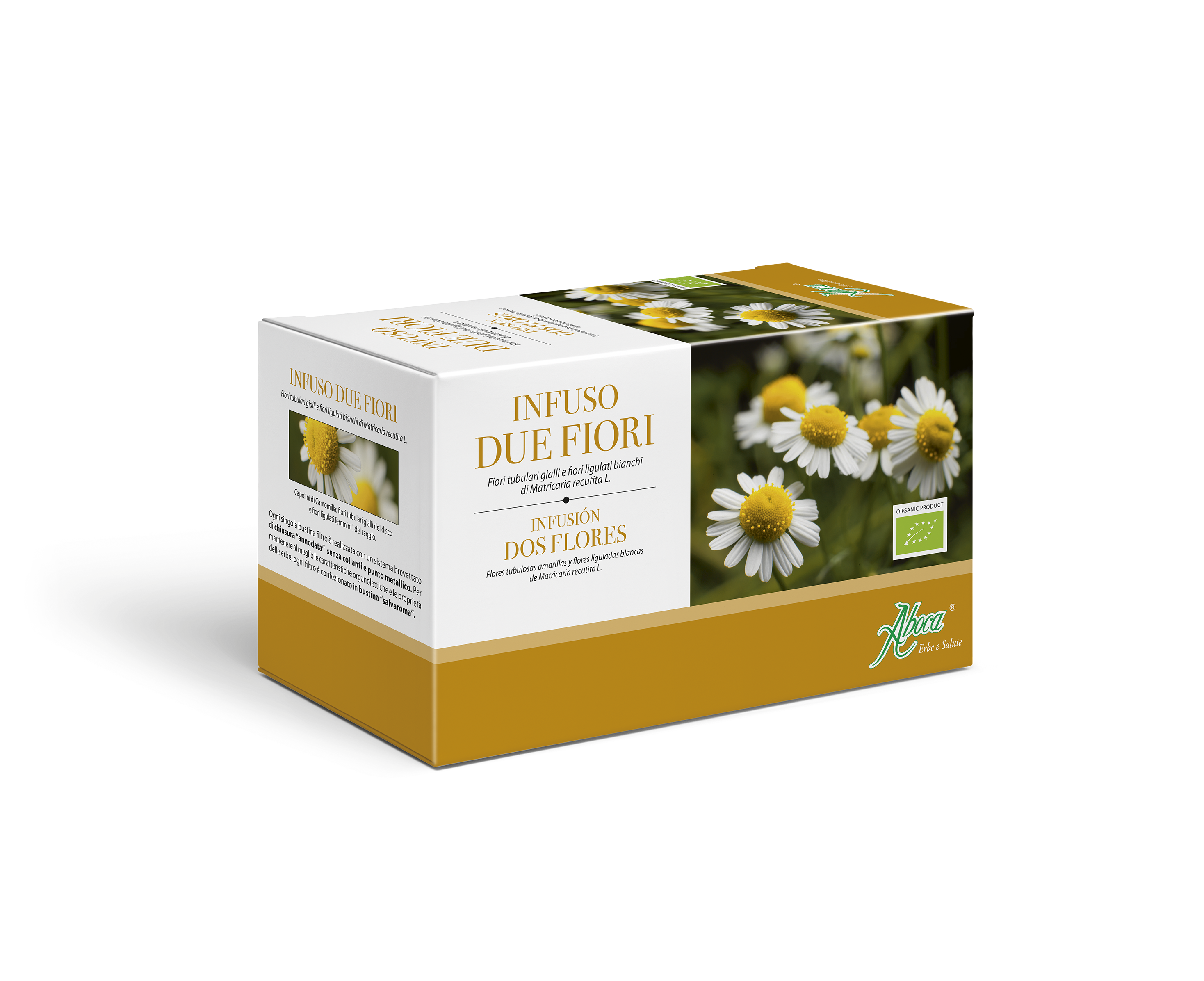 Camomilla Due Fiori L'Infuso 20 Filtri