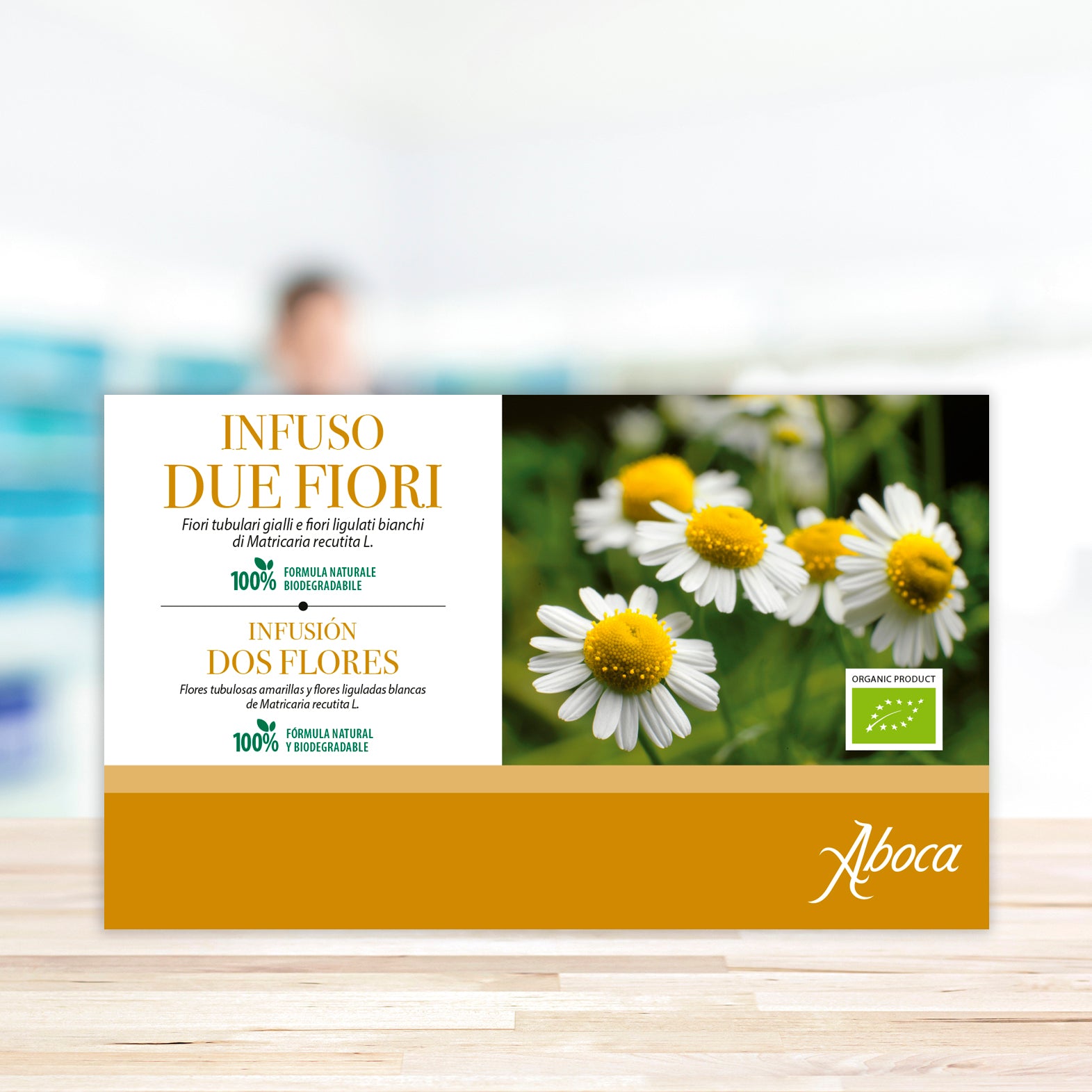 Camomilla Due Fiori L'Infuso 20 Filtri