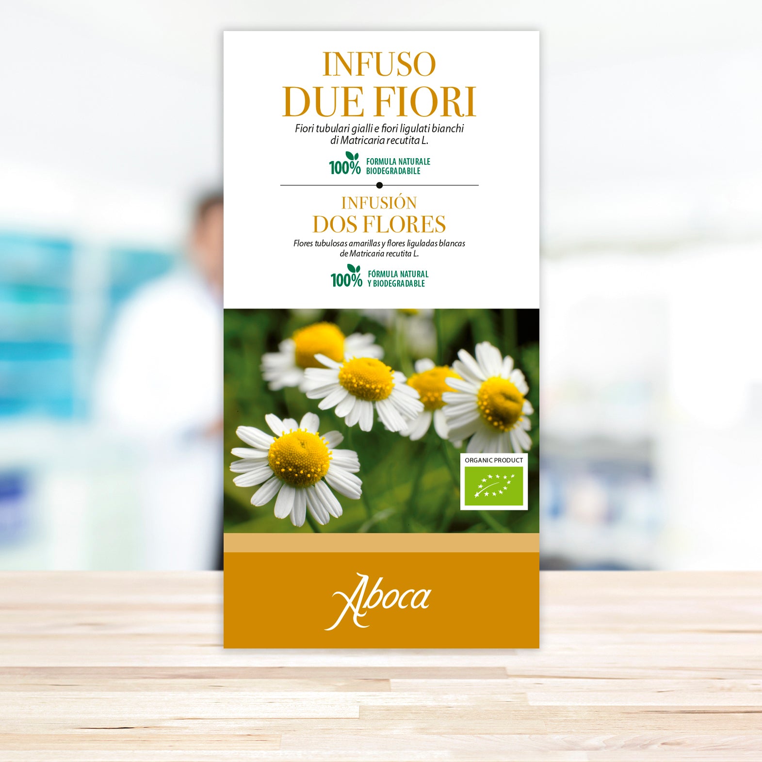 Camomilla Due Fiori L'Infuso 20 Filtri