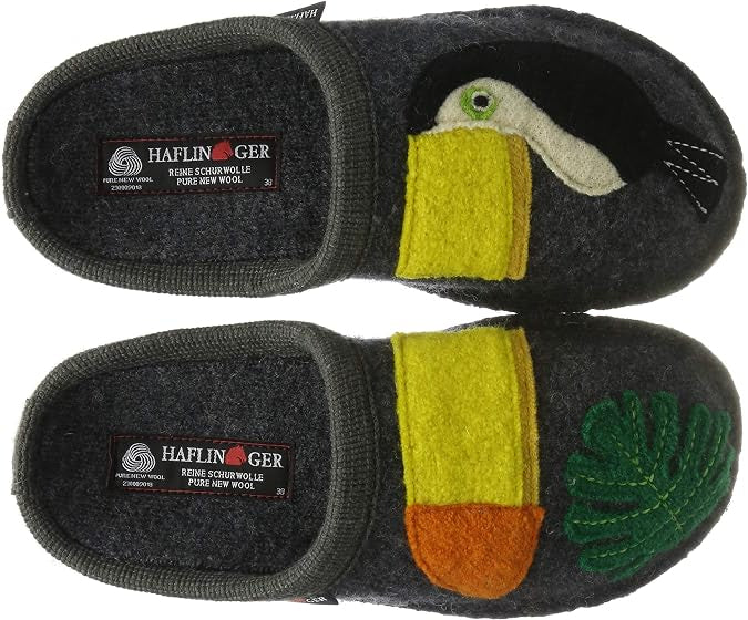 HAFLINGER TUCAN ANTHRAZIT WALKSTOFF 38