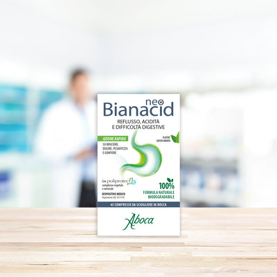 Aboca Neo Bianacid 45 Compresse Masticabili
