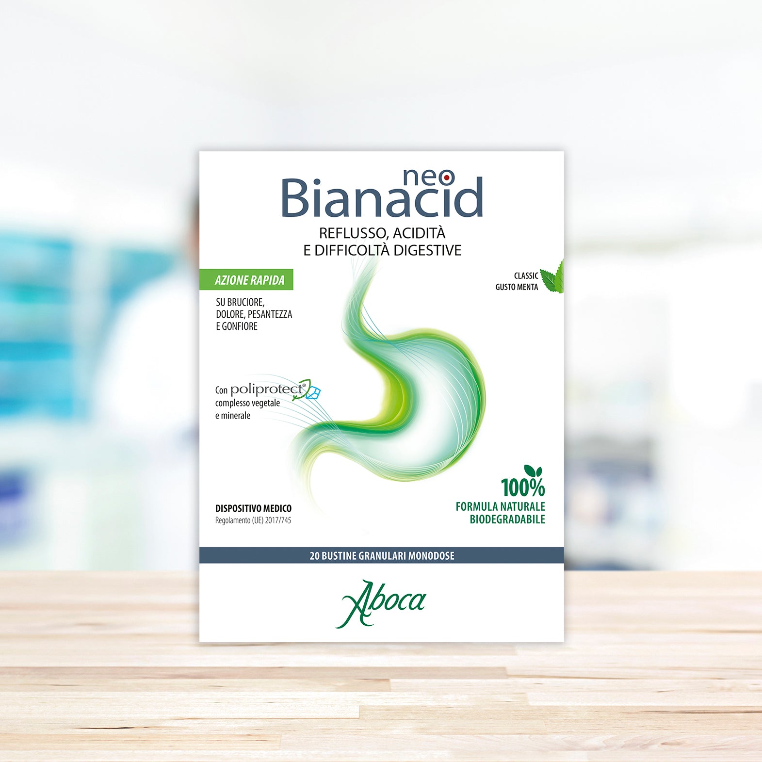 NEOBIANACID bustine granulari 20 bistine Monodose 1,55 G