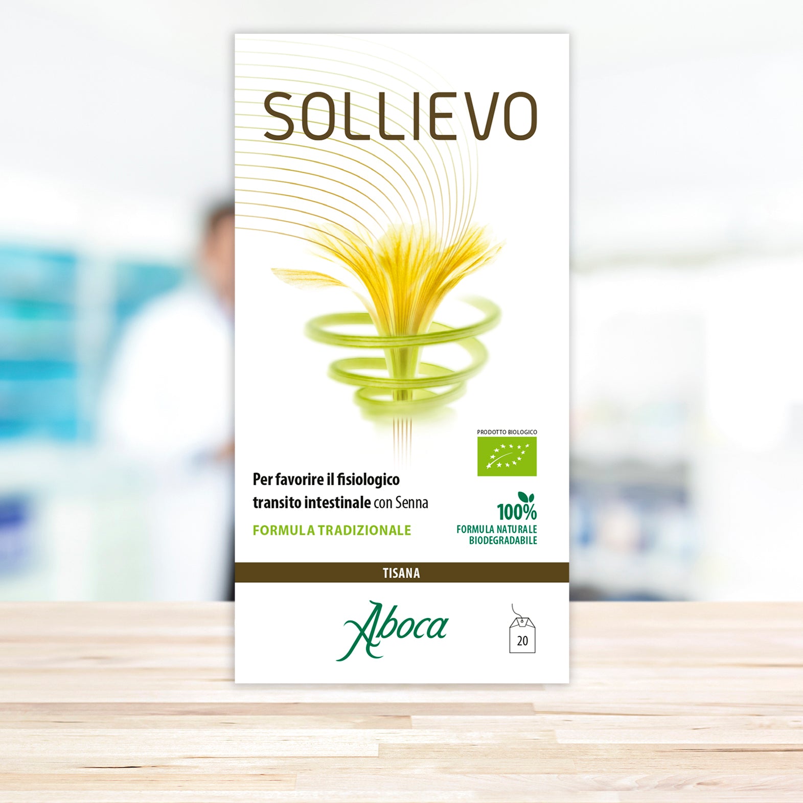 Sollievo Bio Tisana 20 Filtri Da 2,2 G