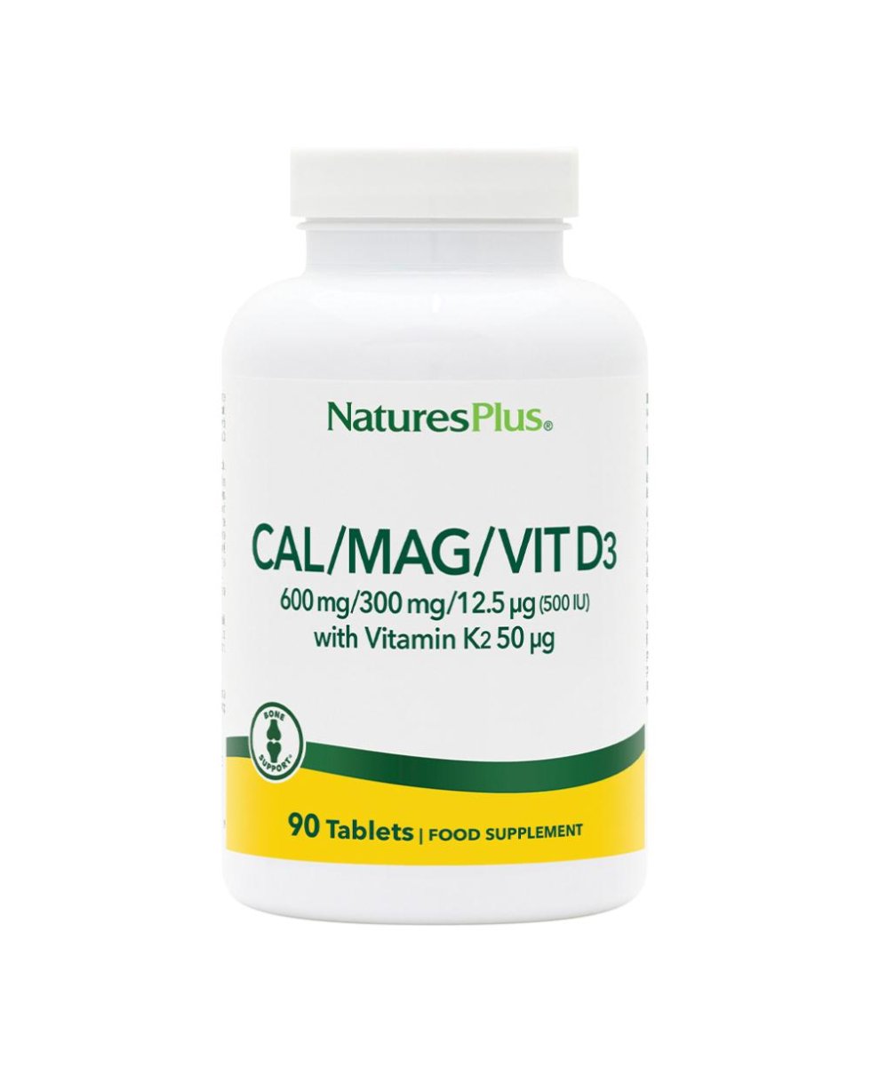 CALCIO MAGNESIO VITAMINA D3 + VIATMINA K2 90 TAVOLETTE 234 G