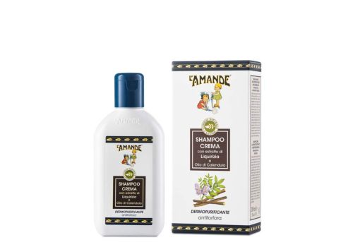 L'Amande Marseille Shampoo Antiforfora Crema Liquirizia E Olio Di Calendula&nbsp;