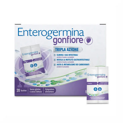 Enterogermina Gonfiore 20 Bustine Bipartite