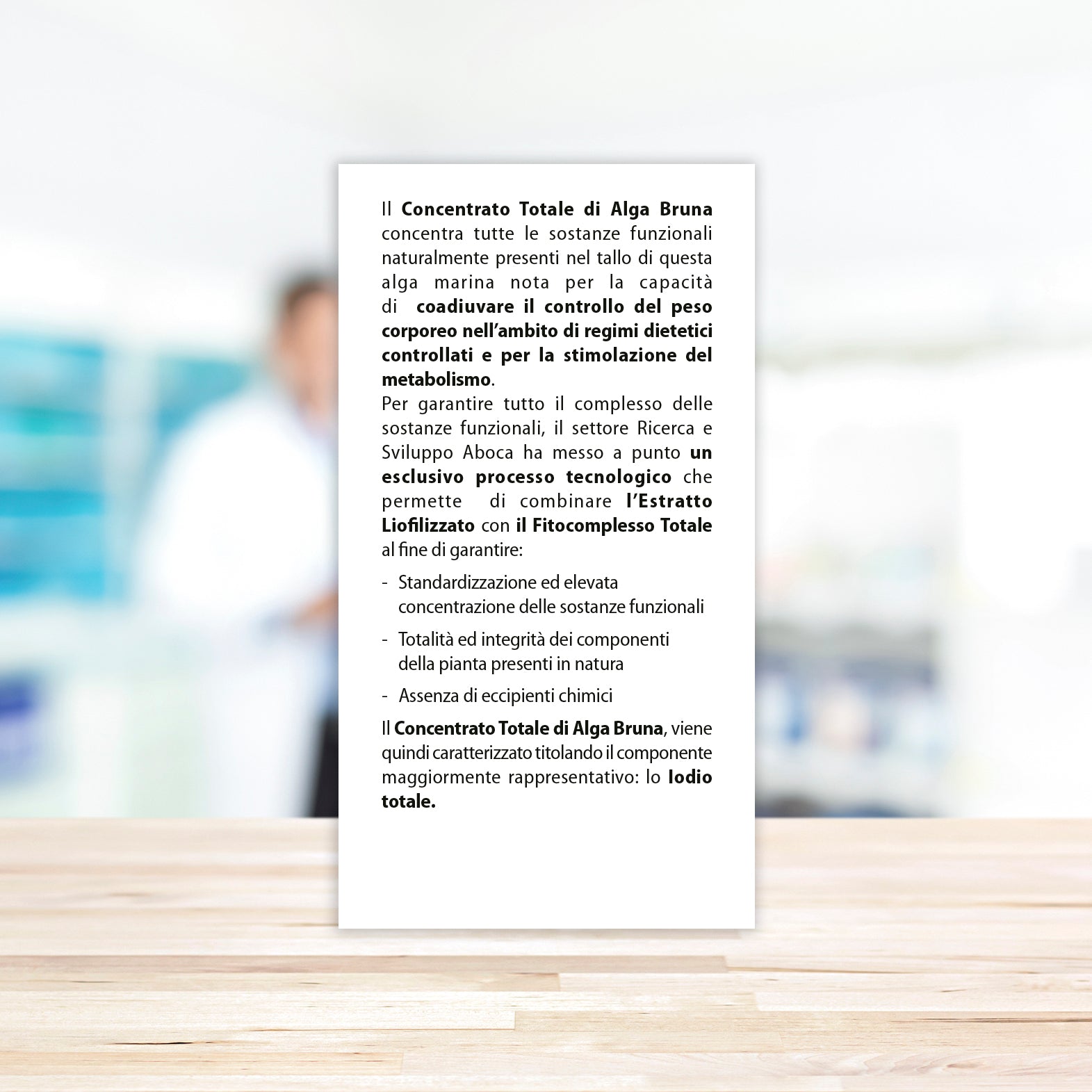 Aboca Alga Bruna - Concentrato Totale 50 opercoli integratore per accelerare il metabolismo