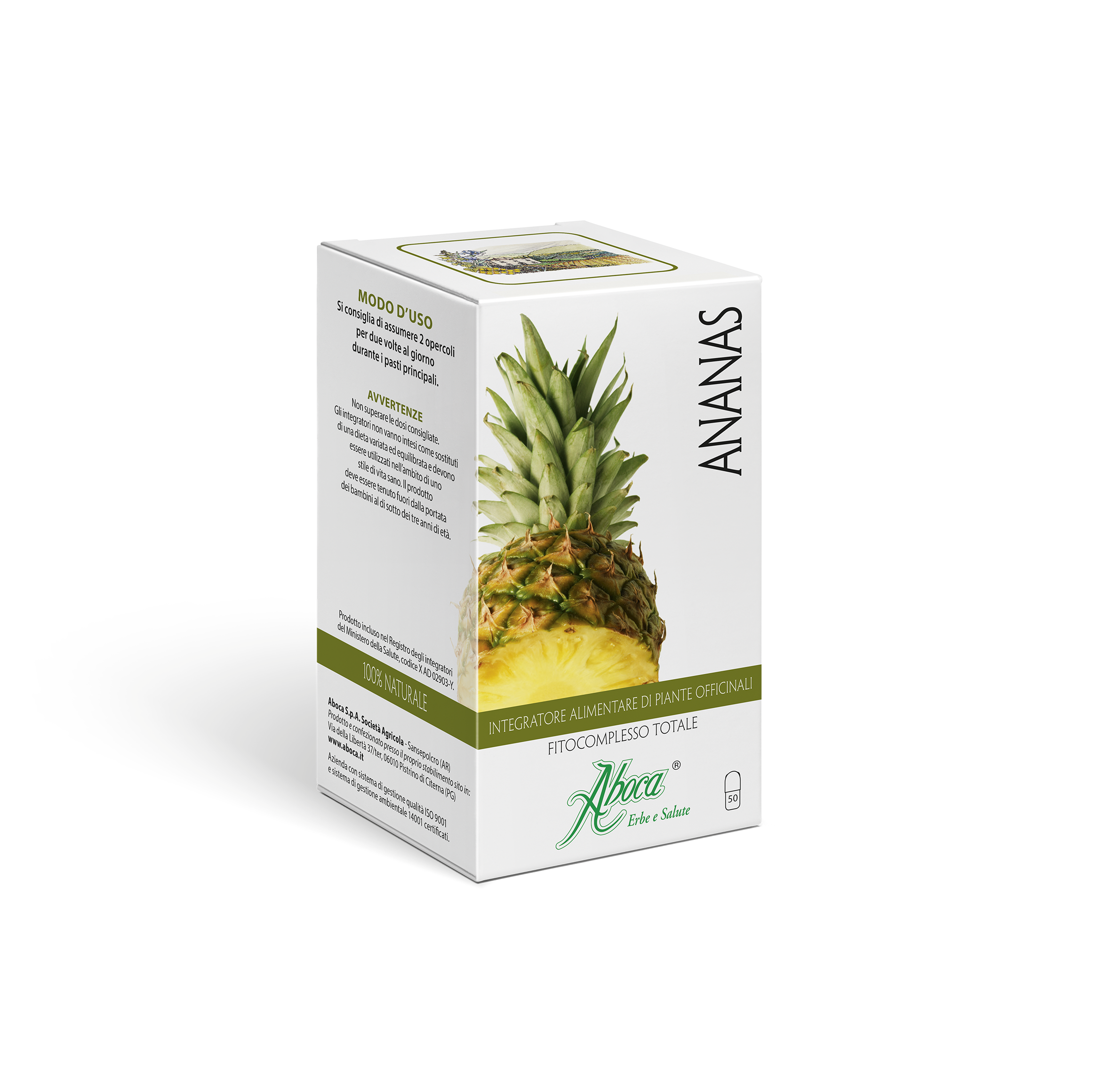 Ananas - Fitocomplesso Totale 50 Opercoli