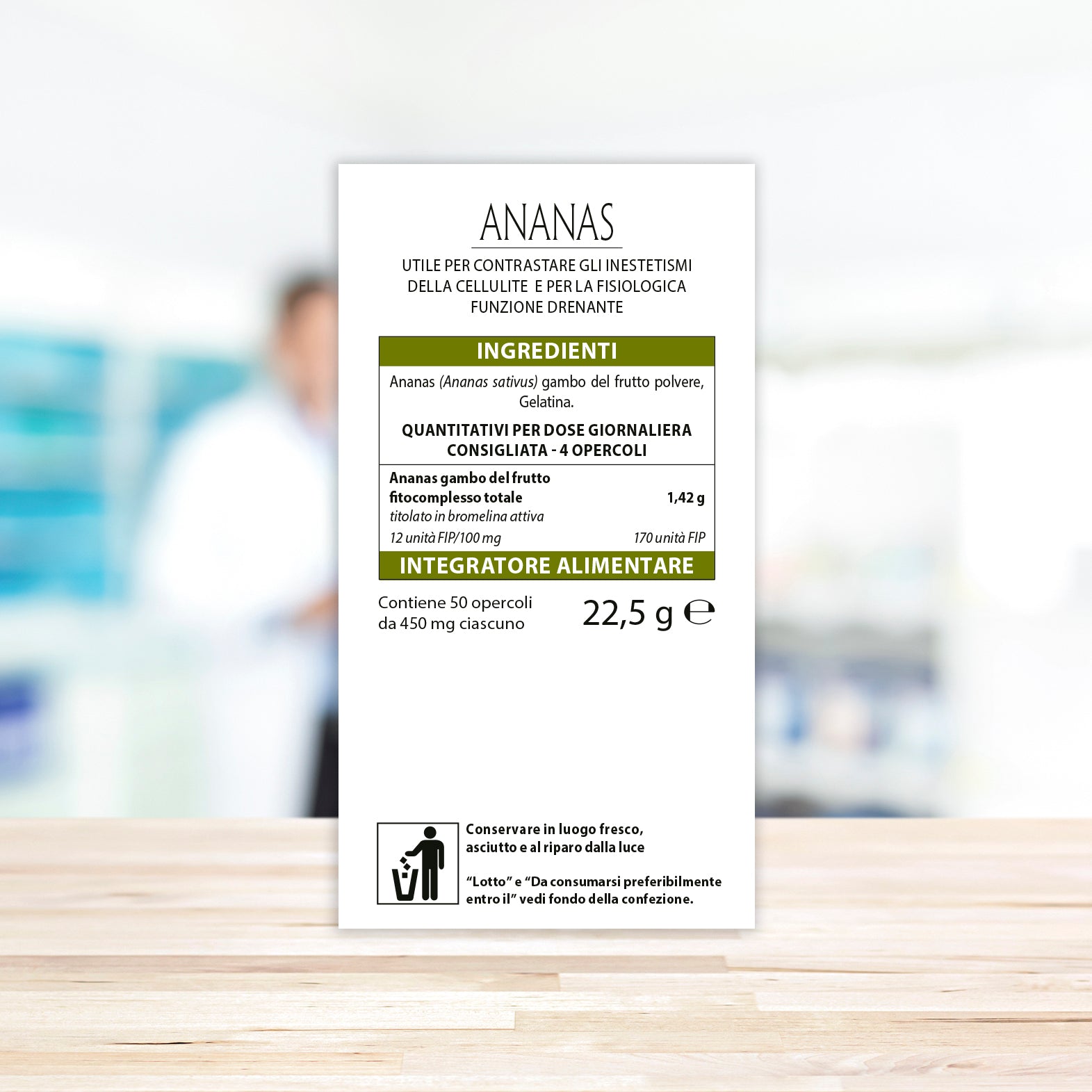 Ananas - Fitocomplesso Totale 50 Opercoli