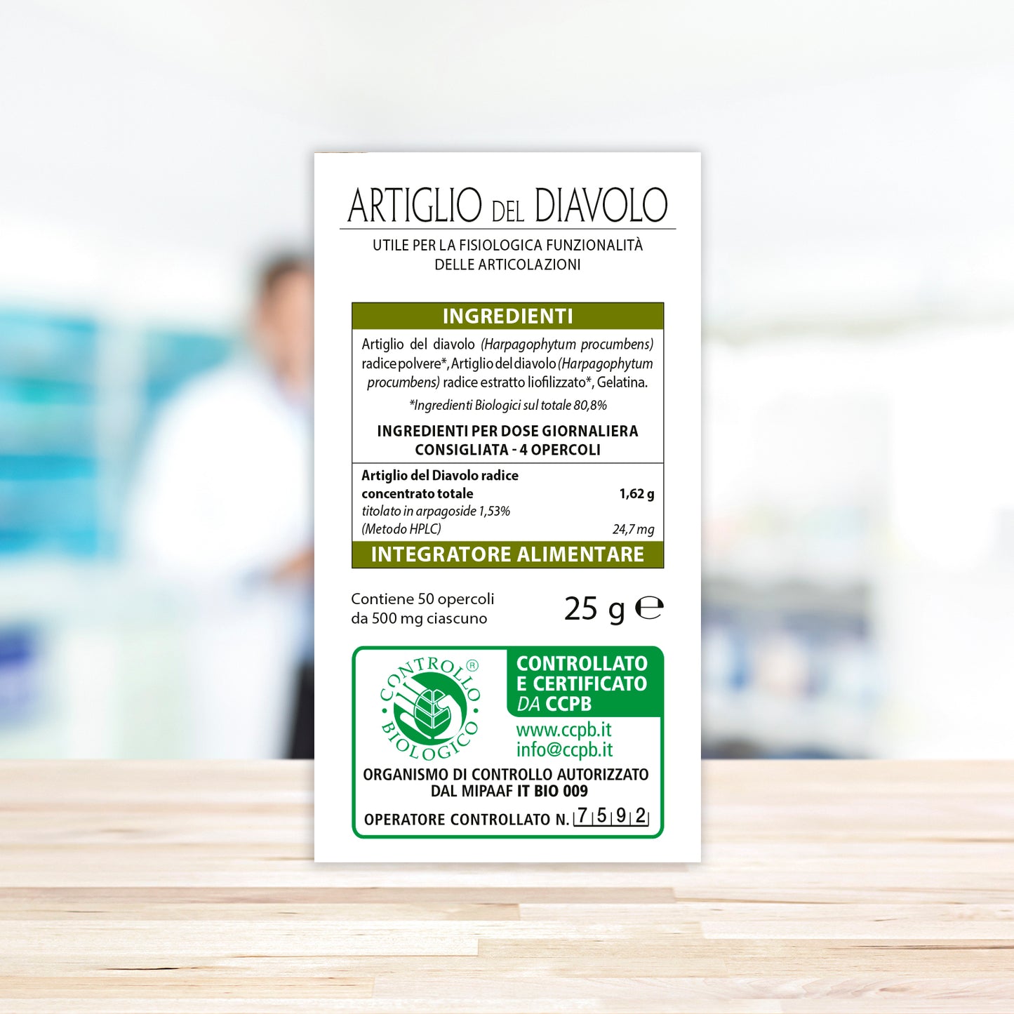 Artiglio del diavolo - Concentrato Totale  50 opercoli