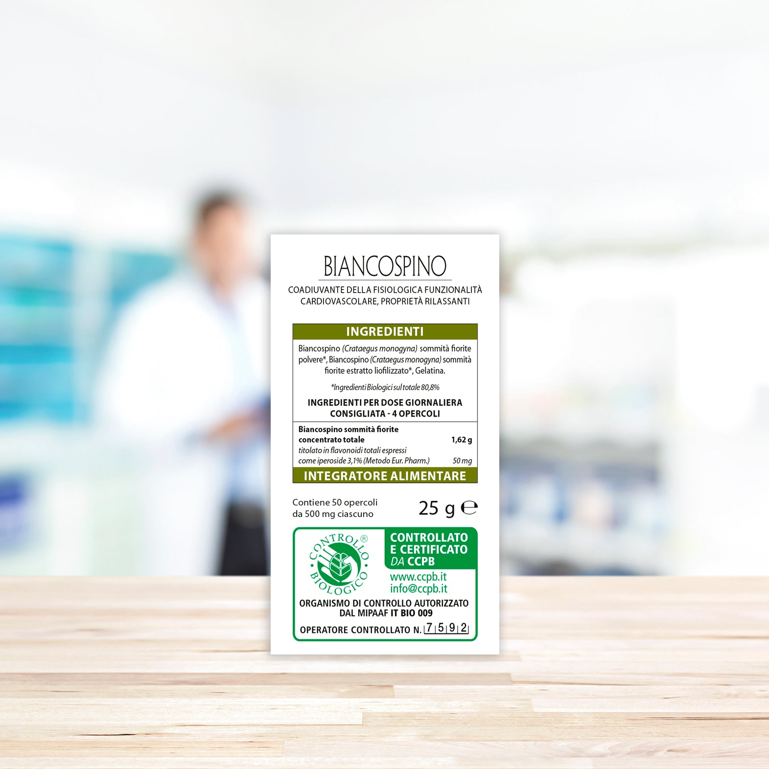 Biancospino - Concentrato Totale 50 Opercoli