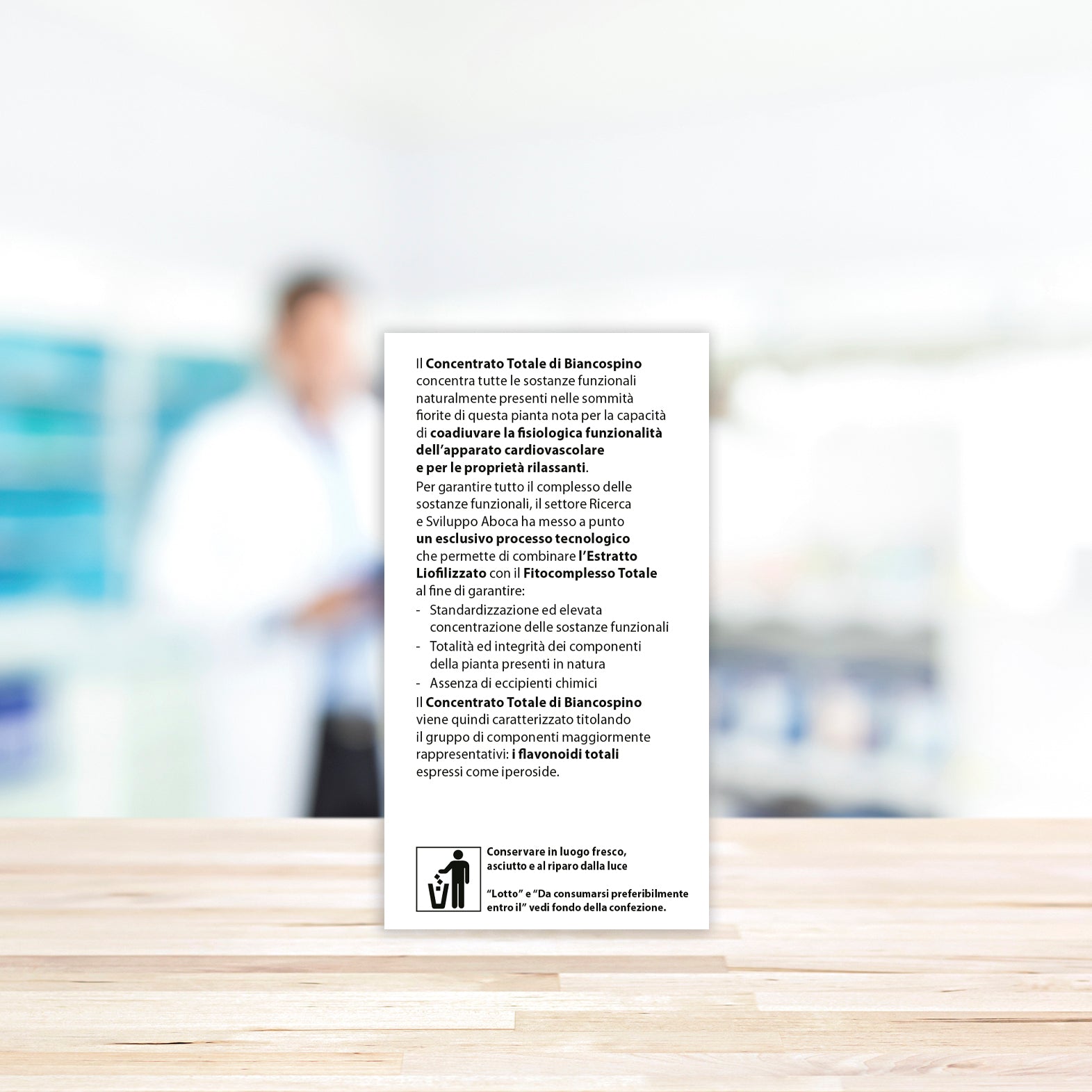 Biancospino Concentrato Totale 50 Opercoli - Biancospino Concentrato Totale 50 Opercoli