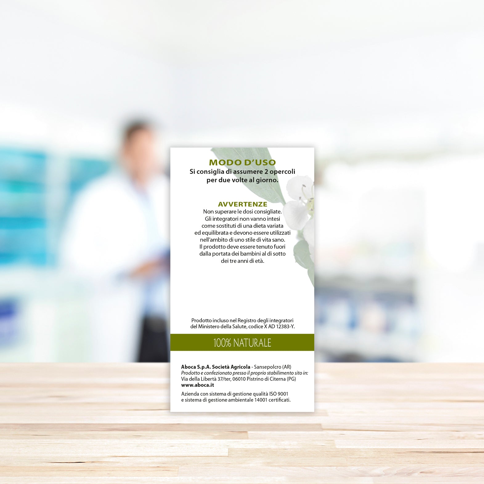 Biancospino Concentrato Totale 50 Opercoli - Biancospino Concentrato Totale 50 Opercoli