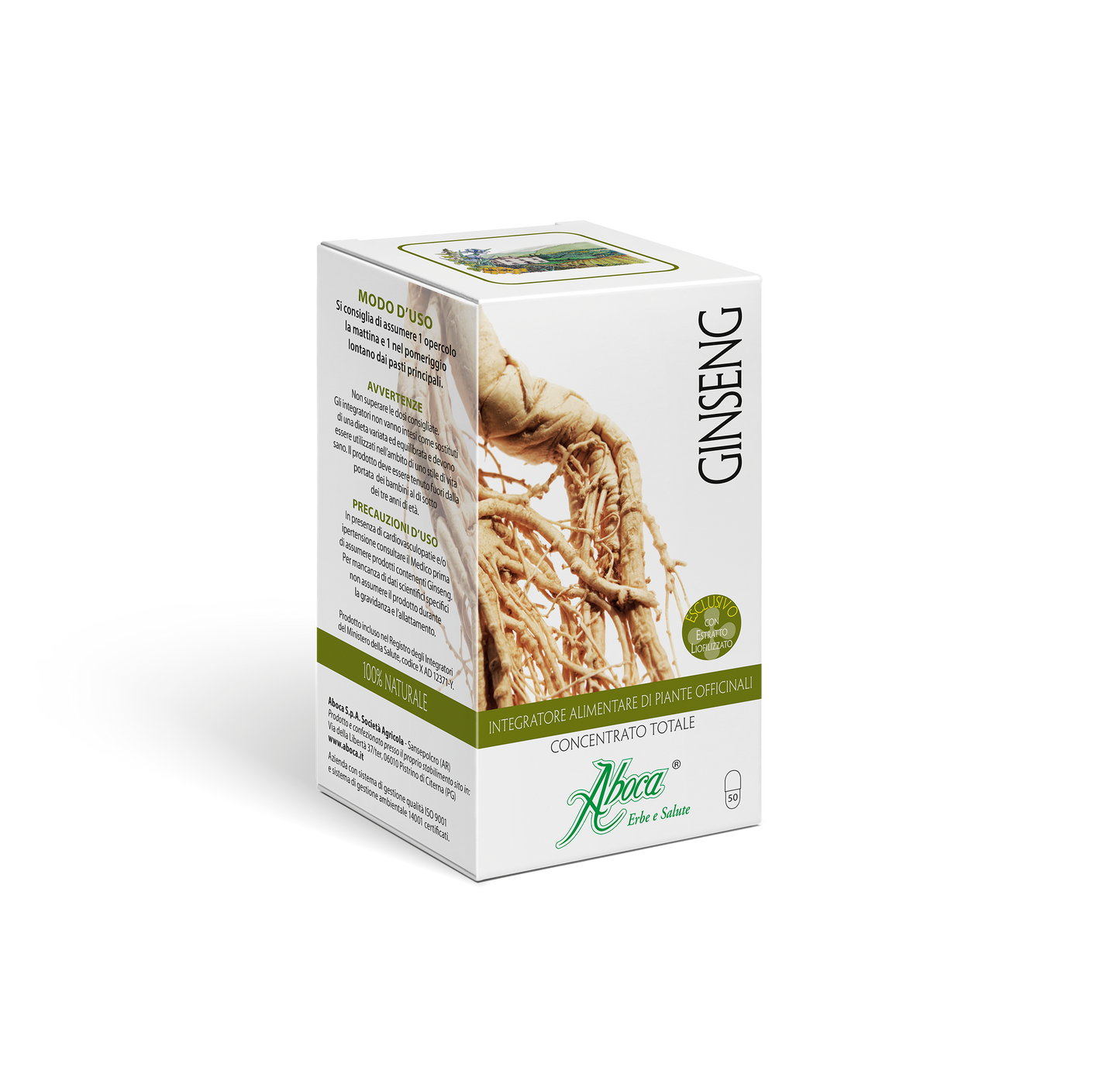 GINSENG CONCENTRATO TOTALE 50 OPERCOLI