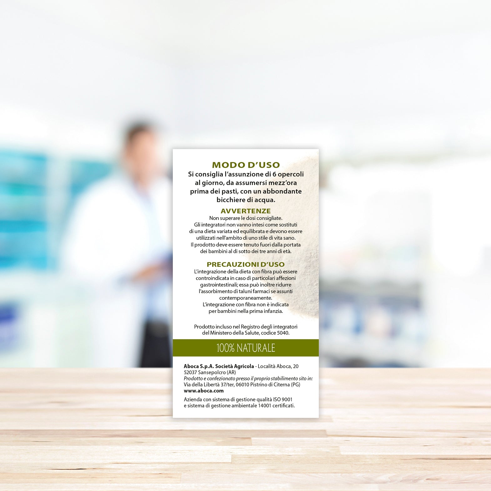 Aboca Glucomannano Fitocomplesso 50 opercoli integratore dimagrante