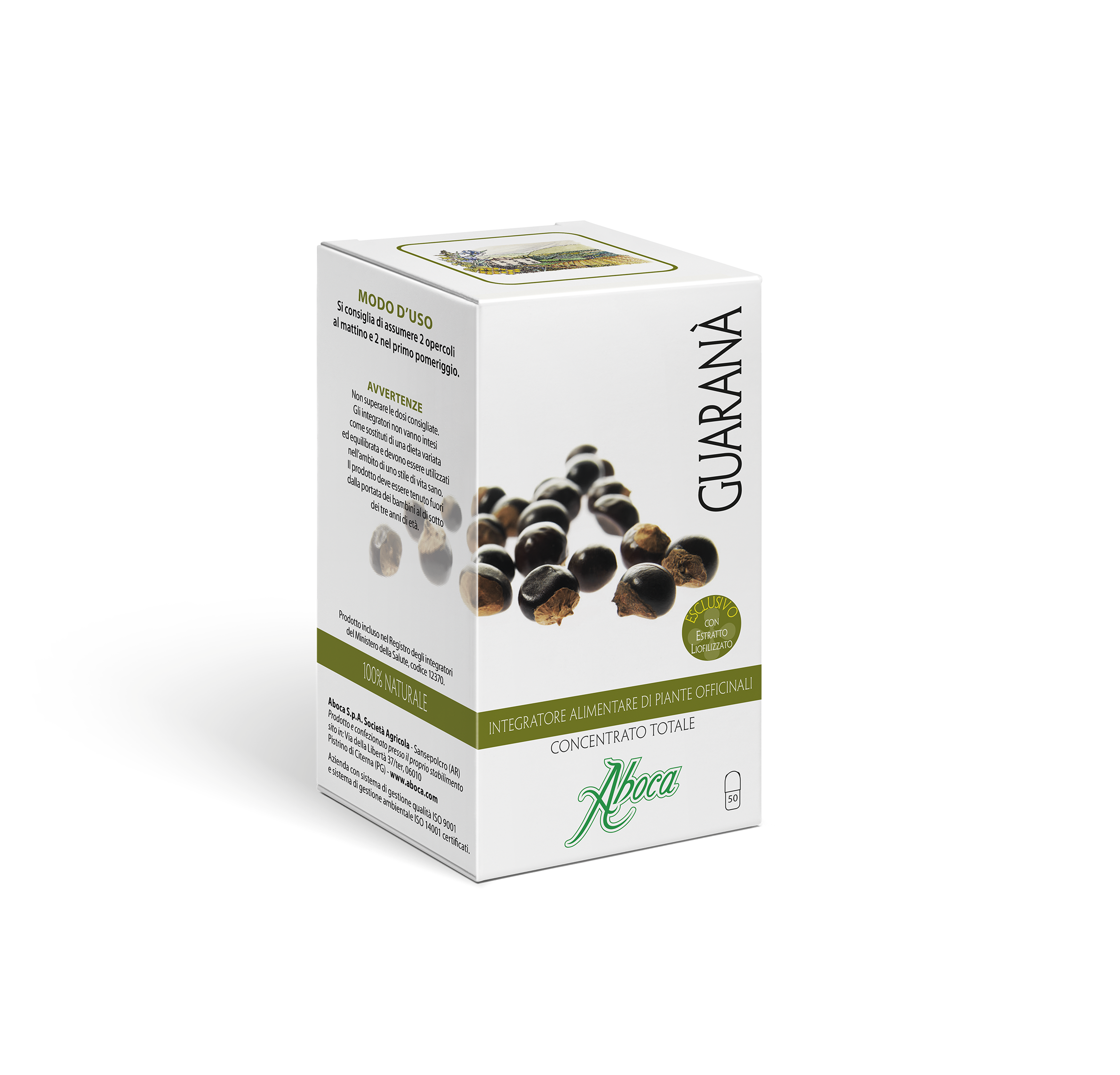 Guarana Concentrato Totale 50 Opercoli - Guarana Concentrato Totale 50 Opercoli