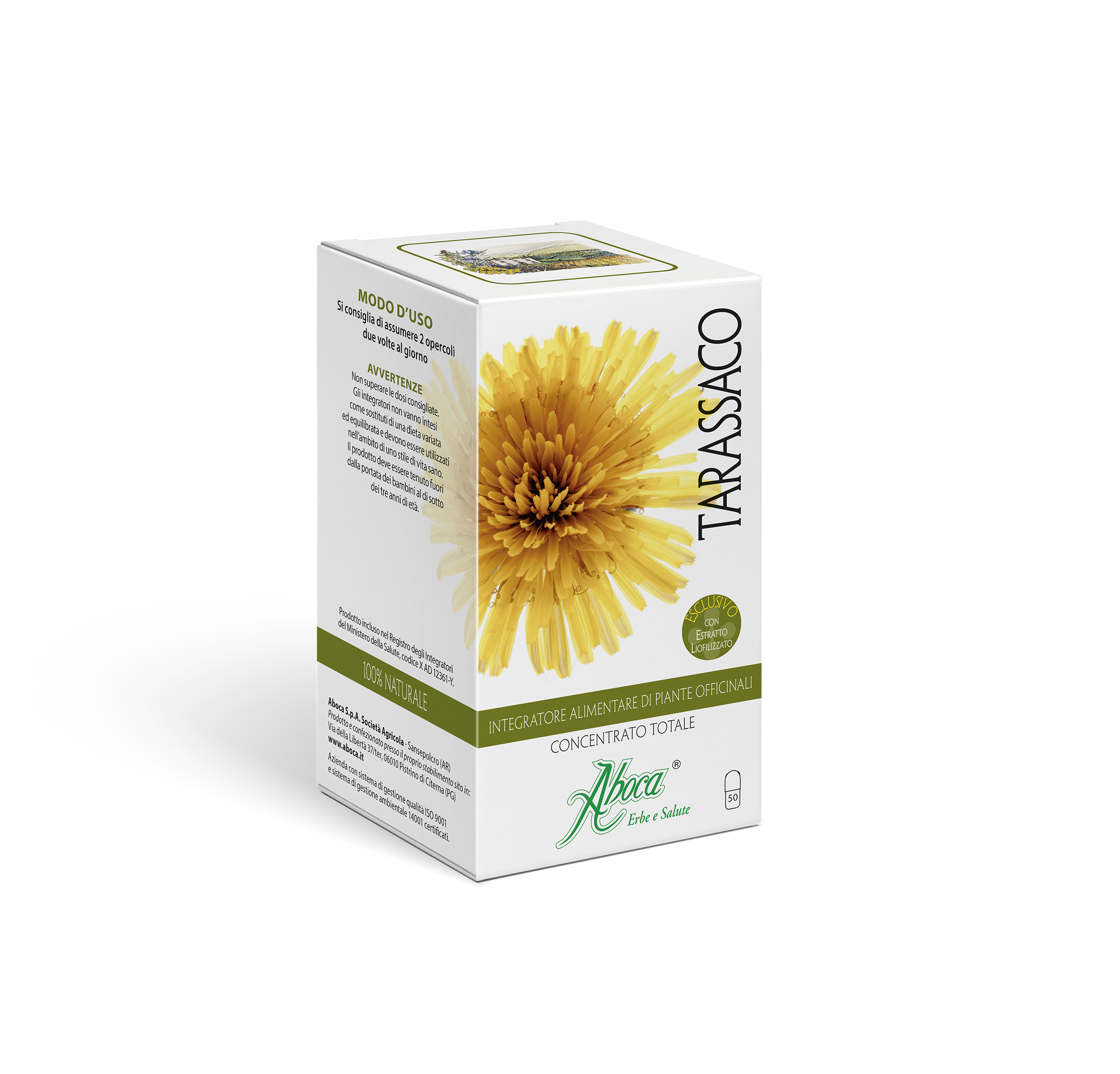 Tarassaco Concentrato Totale 50 Opercoli