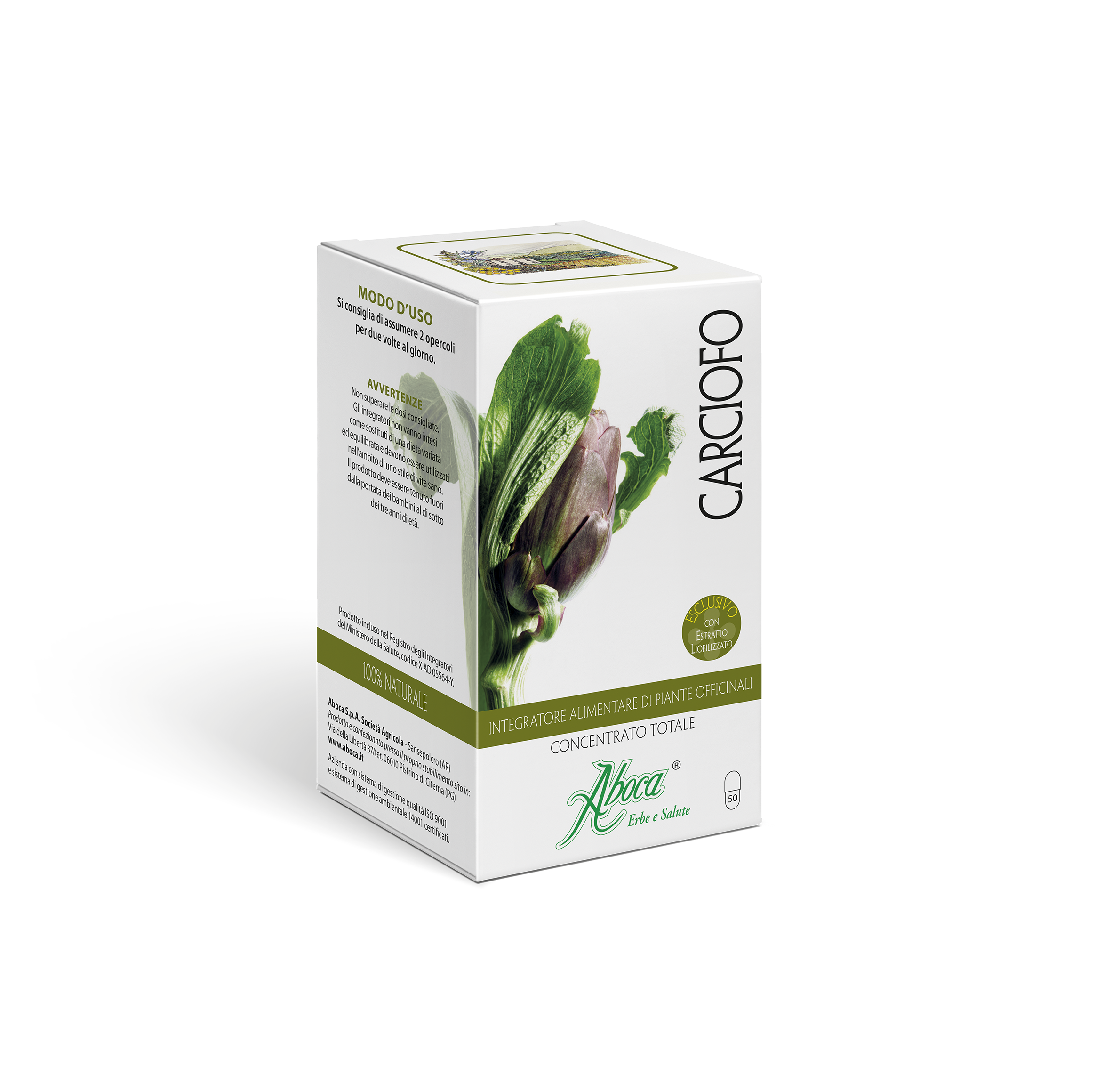 Carciofo Concentrato Totale 50 Opercoli - Carciofo Concentrato Totale 50 Opercoli