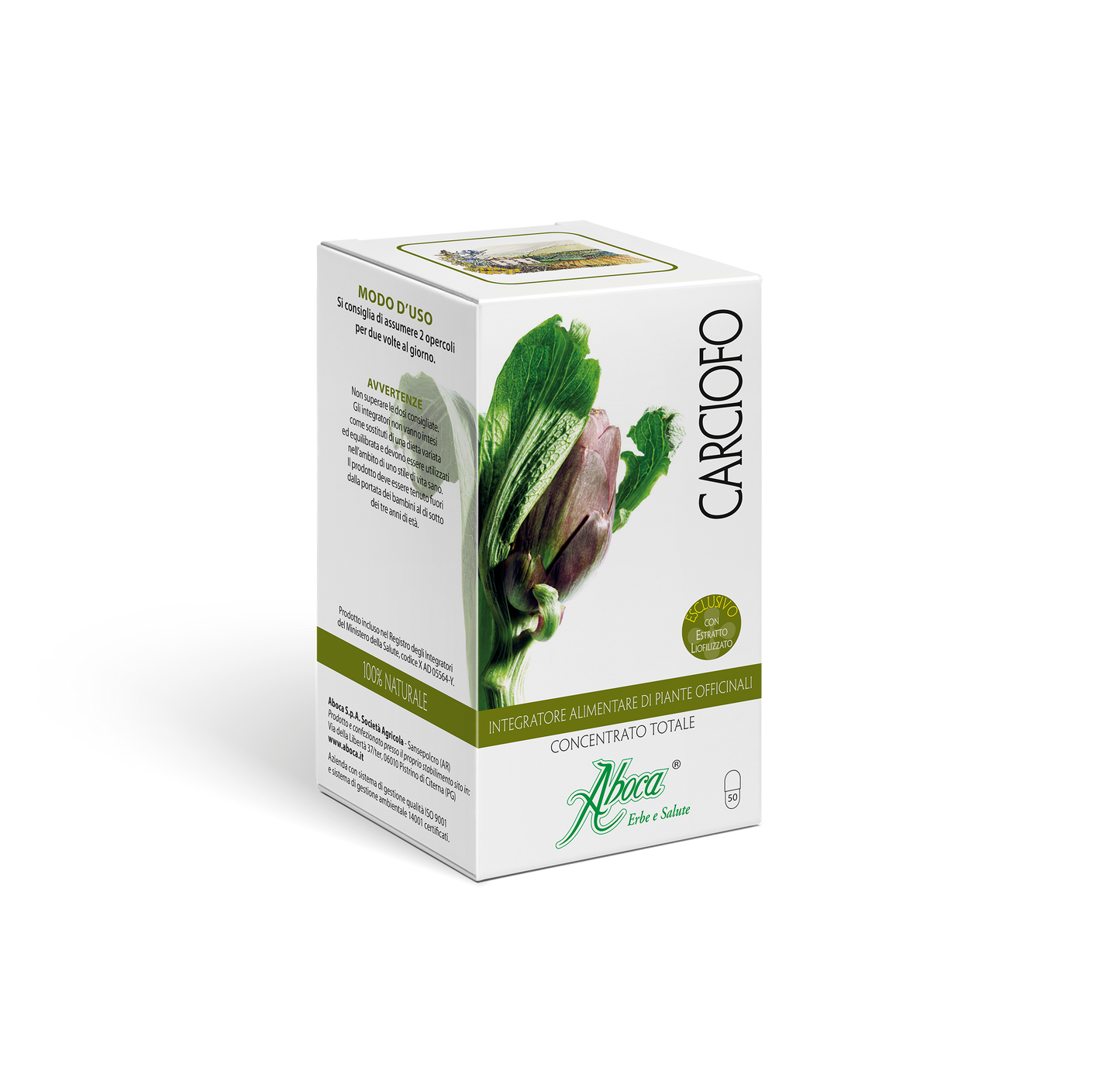 Carciofo Concentrato Totale 50 Opercoli