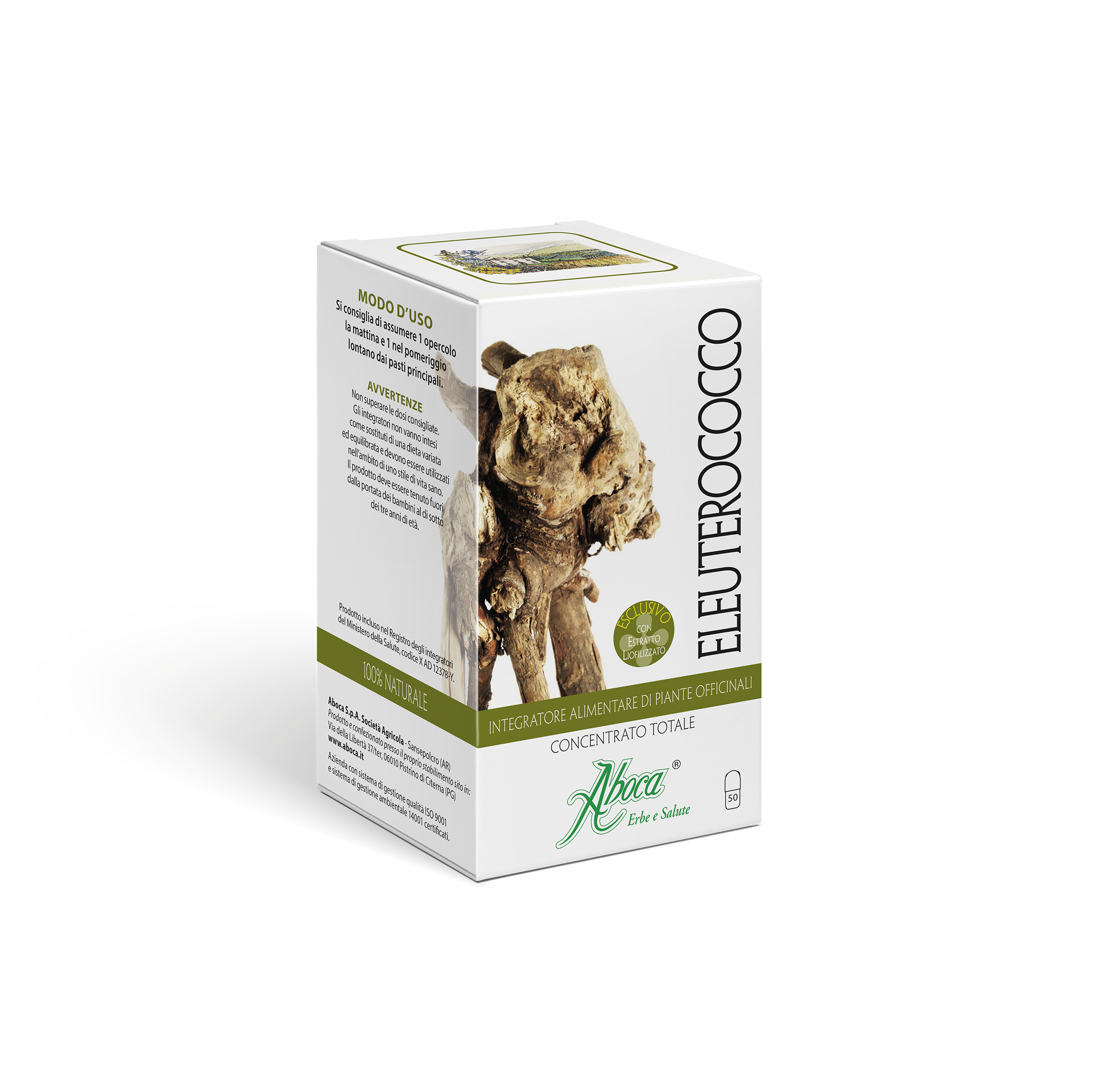 Eleuterococco Concentrato Totale 50 Opercoli - Eleuterococco Concentrato Totale 50 Opercoli