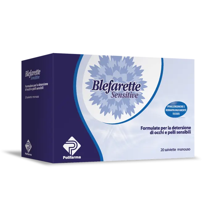 Blefarette Sensitive Salviette 20 Pezzi