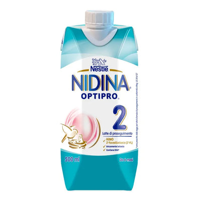 Nestlé Nidina Optipro 2 Latte Di Proseguimento Liquido Da 6 Mesi Brick 500ml