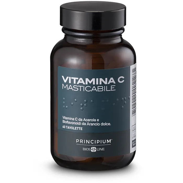 Bios Line Principium Vitamina C Masticabile 120 Tavolette - Bios Line Principium Vitamina C Masticabile 120 Tavolette