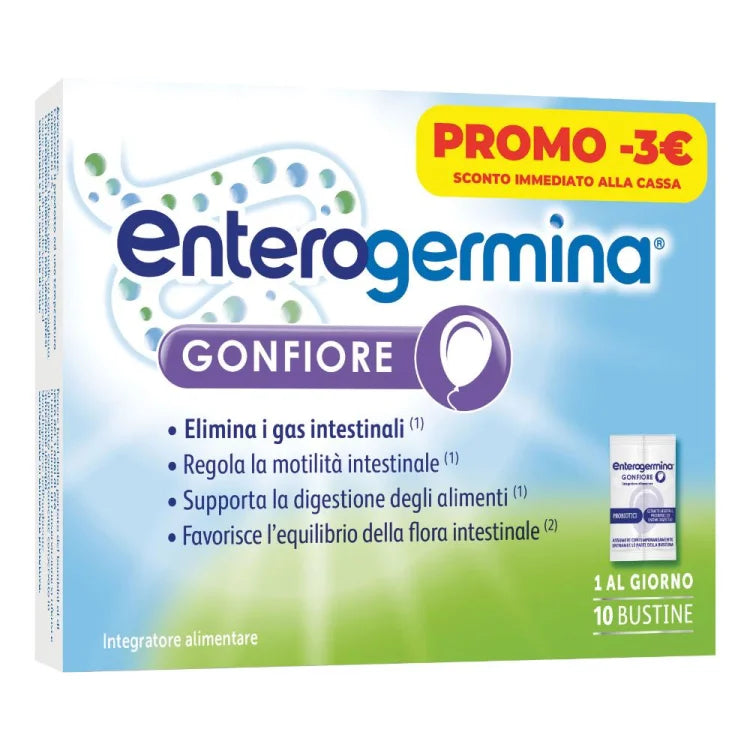 ENTEROGERMINA GONFIORE 10 BUSTINE 4 G PROMO