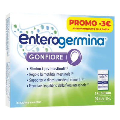 ENTEROGERMINA GONFIORE 10 BUSTINE 4 G PROMO