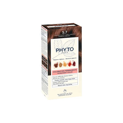 COLOR KIT 5,7 CASTANO CHIARO TABACCO 1 LATTE 50 ML + 1 CREMA50 ML + 1 MASCHERA 12 ML