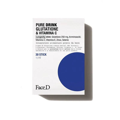 FACED Pure Drink Glutatione & Vitamina C 30 Stick da 15 ml