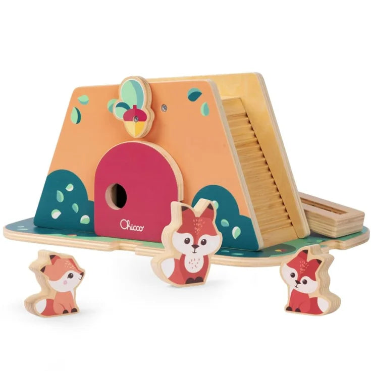 CHICCO GIOCO LEGNO TANA DELLE VOLPI